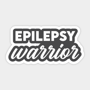 Epilepsy Warrior Sticker